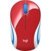 Мышь Logitech M187 (красный/синий)