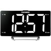 Настольные часы TELEFUNKEN TF-1711U (черный/белый)