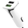 Автомобильное зарядное Hoco Z31 Quick Charge 3.0 (белый)