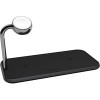 Беспроводное зарядное Zens Dual+Watch Aluminium Wireless Charger (черный)